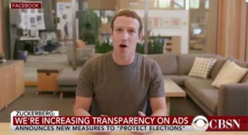 Zuckerberg pris à son propre jeu (deepfake)