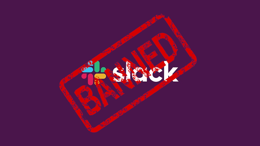 Microsoft-ban-Slack