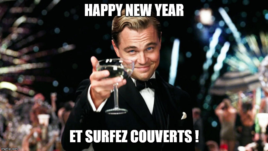 Happy new year et surfez couverts !