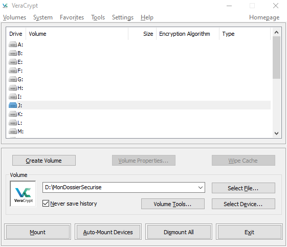 VeraCrypt-mount